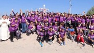 Realizan primera Caminata Comanche; concretizan sobre cáncer de mama