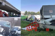 Video: Fuerte accidente deja 4 lesionados en la México