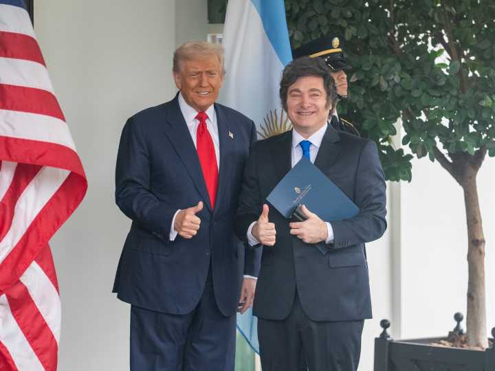 Donald Trump y los resultados de los comicios en Argentina: "Estados Unidos ha ganado mucho dinero con la elección"