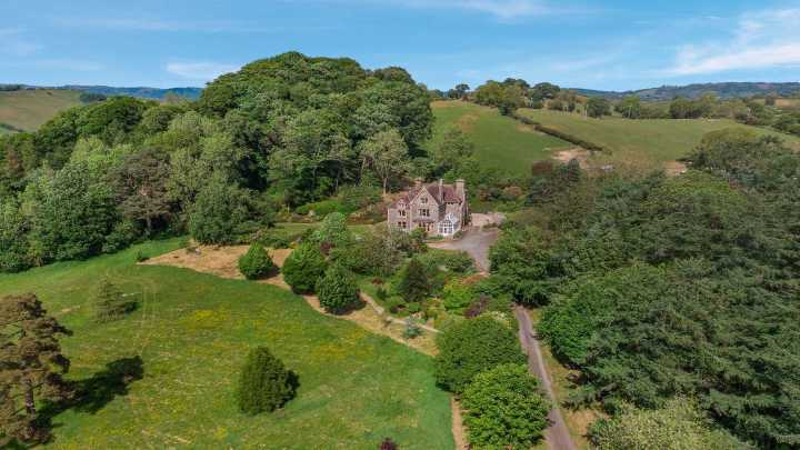 Splendid isolation overlooking one of Britain's tiniest towns, with a Thomas the Tank Engine