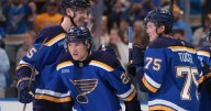 Kyrou, Snuggerud score to back Binnington in the Blues' 3