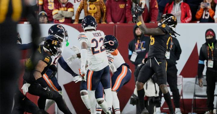 Commanders' Jayden Daniels won't relive the Hail Mary that beat Bears a year ago