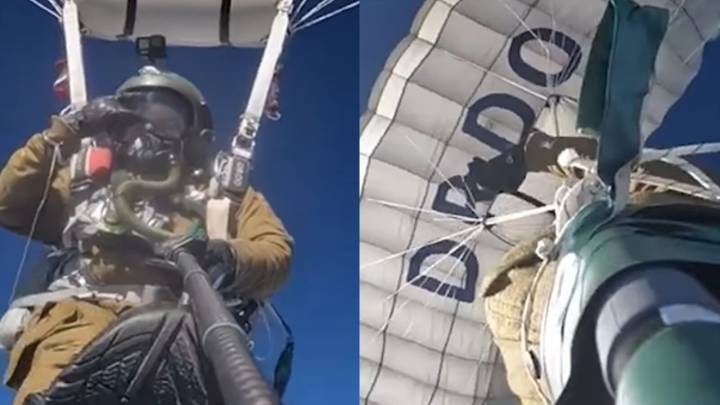 Watch: India successfully tests DRDO's indigenous combat parachute at 32,000 ft