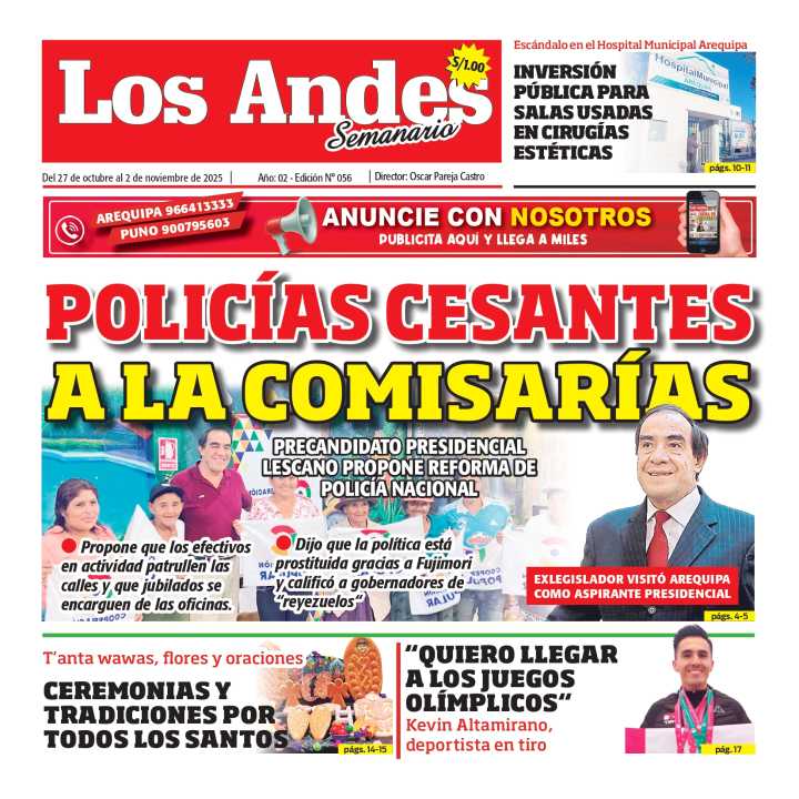 Semanario Los Andes 27/10/2025