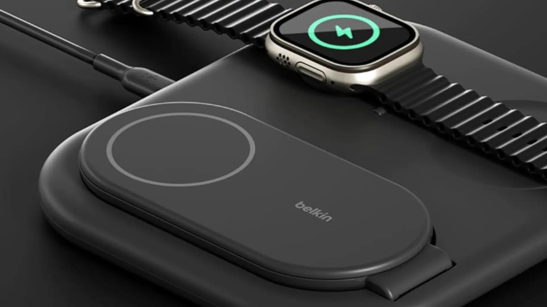 La estación de carga que estabas buscando: para tres dispositivos Apple, plegable y rebajada