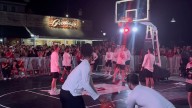 Indiana basketball's top shooters compete in 3-point contest at Hoosier Hoops event