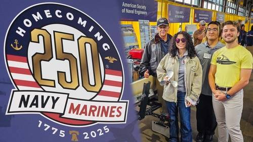 Naval innovation gets spotlighted during Homecoming 250 celebration