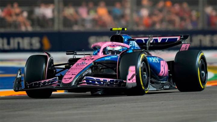 Franco Colapinto finalizó 16° en el Gran Premio de Singapur de la Fórmula 1