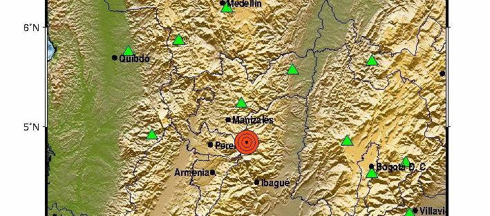Nuevo sismo sacude a Colombia: fue de magnitud 3.2 en Tolima
