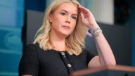 ‘Desperate’: Karoline Leavitt’s Leather Mini Skirt Creeps Up, Steals the Spotlight at Press Conference as Fans Say She Knew Exactly What She Was Doing