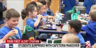 Oak View Elementary School students surprised with cafeteria remodel