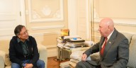 Canciller Villavicencio sobre reunión de Petro con John McNamara: “Siempre el diálogo sincero llevará a soluciones”