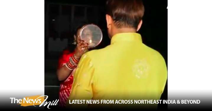 Karva Chauth: Political leaders, their spouses break the fast on moon sighting with rituals