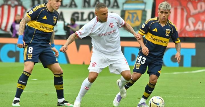 Con dos goles de Giménez y uno de Merentiel, Boca se lo dio vuelta a Barracas Central