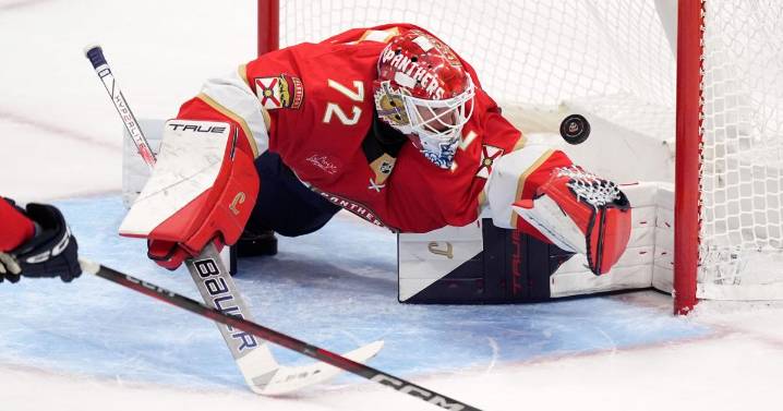 Bobrovsky's 50th career shutout leads Panthers to 3