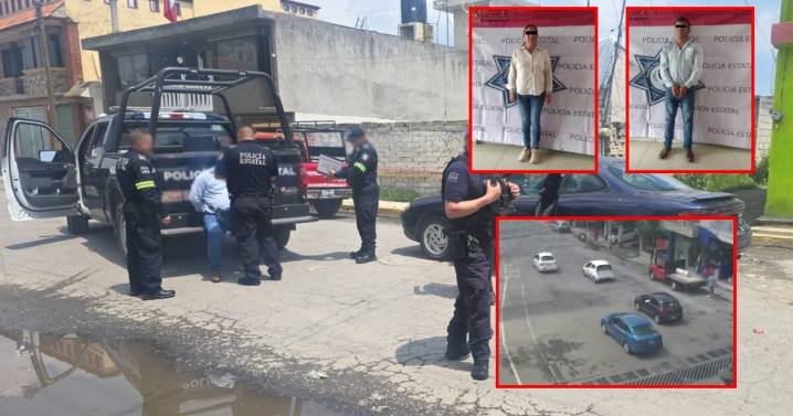 Dron capta a falsos servidores públicos que entraban a robar casas en Edomex
