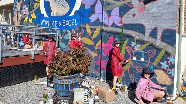 PAINT AUSTRALIA BEAUTIFUL 
                                            Premium
                                          Williams students urge voting support in national mural comp