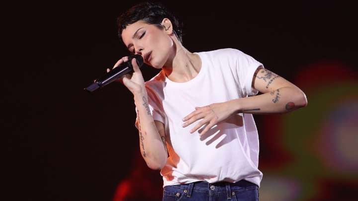 Halsey Says ‘It’s F–k Kanye’ West Before Playing a Song That Name Drops the Controversial Rapper