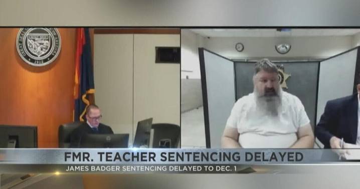 Tucson teacher's sentencing for exploitation delayed to December