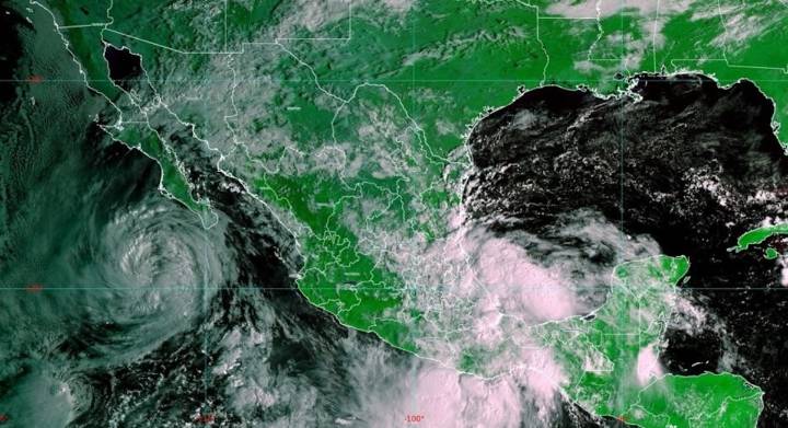 Huracán Priscilla amenaza Baja California Sur con fuertes lluvias y oleaje elevado