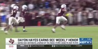 Texas A&M’s Hayes earns SEC defensive line player of the week after Florida performance