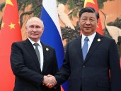 Putin felicita a Xi en aniversario de la República Popular China