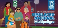 III Simulacro Nacional Multipeligro: Jornada de prevención se llevará a cabo este lunes 13 de octubre