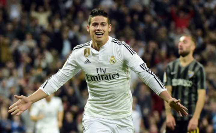 Estudio pone a James Rodríguez como el mejor volante del Real Madrid