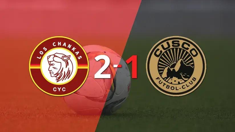 Liga 1: Los Chankas se impone con remontada 2-1 sobre Cusco FC, tras un gol agónico
