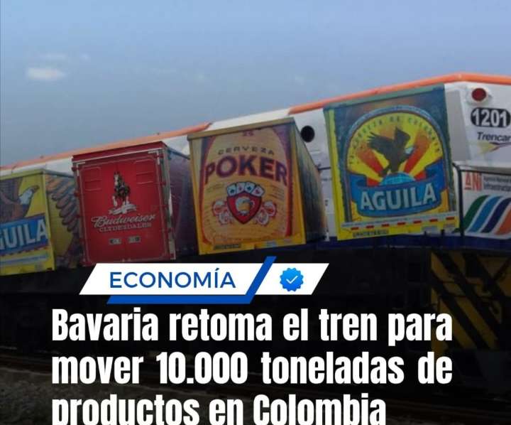 «Bavaria Revoluciona su Logística: Vuelve al Tren con un Enfoque Sostenible»