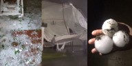 Se registraron destrozos, granizo y fuertes tormentas en Buenos Aires, Córdoba y Santa Fe