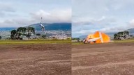Dos muertos: un avión se estrelló durante el despegue en un aeropuerto fronterizo