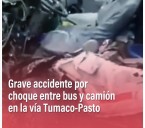 "Tragedia en Nariño: Accidente de Tránsito Deja Varios Muertos y Heridos"