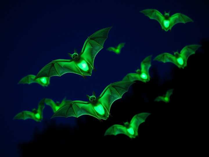 UGA Researchers Make Haunting Discovery: Bats Glow