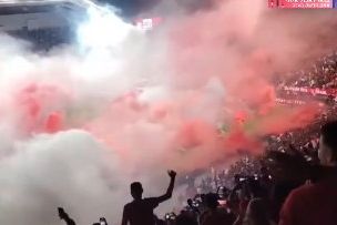 Tel Aviv derby called off due to ‘risks to human life’ following violent clashes between supporters