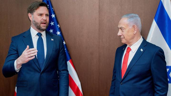 Israel 'not a protectorate' of U.S., Netanyahu says ahead of meeting with Vance