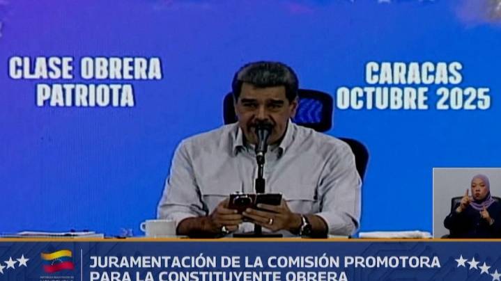 El peculiar inglés de Maduro: “No war, no war, no war, yes peace, yes peace, yes peace”