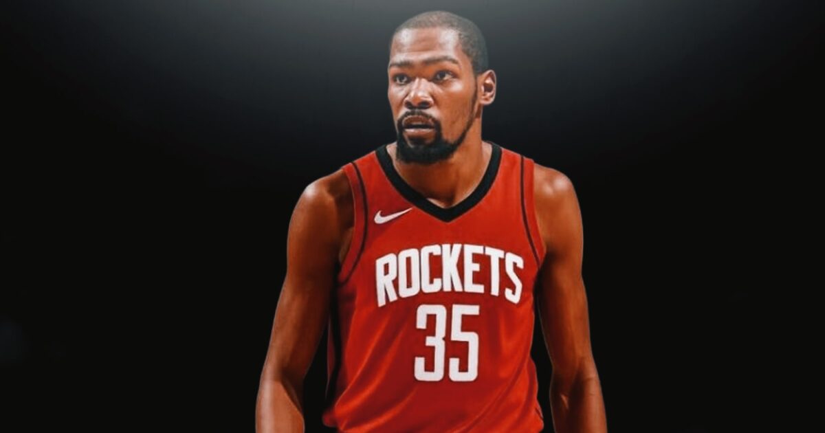 OFICIAL: El nuevo súper contrato de Kevin Durant con los Houston Rockets
