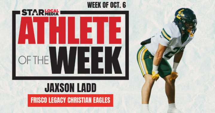 Star Local Media’s Athlete of the Week: Frisco Legacy Christian's Jaxson Ladd