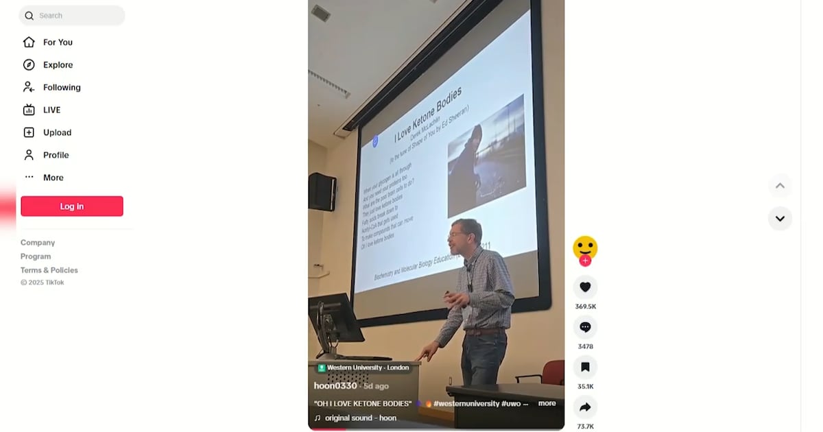 University professor goes viral for educational song parody
