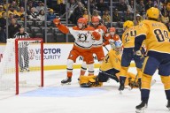 Deadspin | Enforcer Ross Johnston leads Ducks' offense in win over Preds