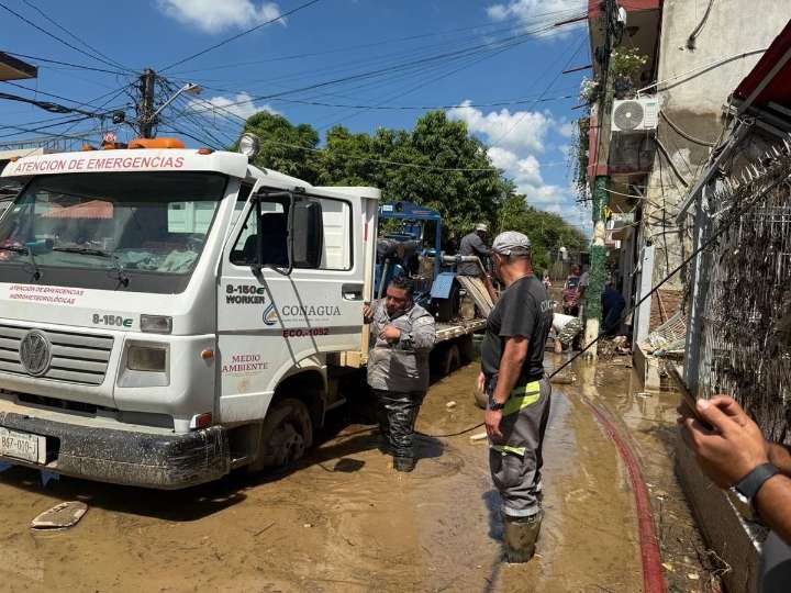 Emergencia por ‘Raymond’ y ‘Priscilla’: despliega Conagua brigadas en seis estados