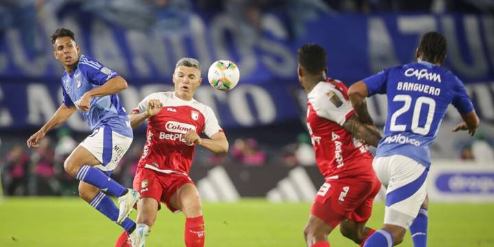 Santa Fe vs. Millonarios EN VIVO, fecha 17 de la Liga BetPlay, se juega el clásico capitalino por un cupo a los 8