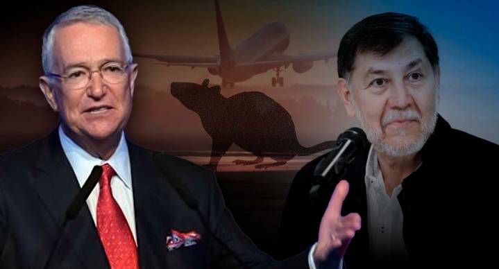 Desmiente Salinas Pliego a Noroña: Niega haberle pagado vuelo privado, lo llama “rata miserable” y exige disculpa pública