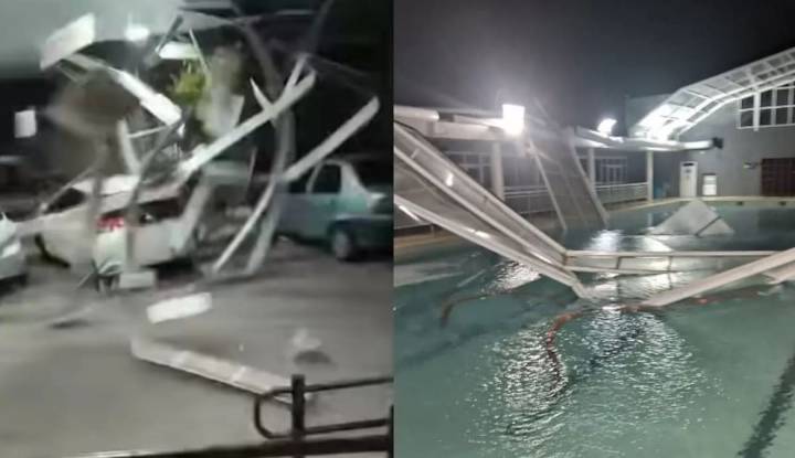 Clases suspendidas y destrozos. Un fuerte temporal afectó a la provincia de Buenos Aires: incluyó ráfagas, granizo y lluvias intensas