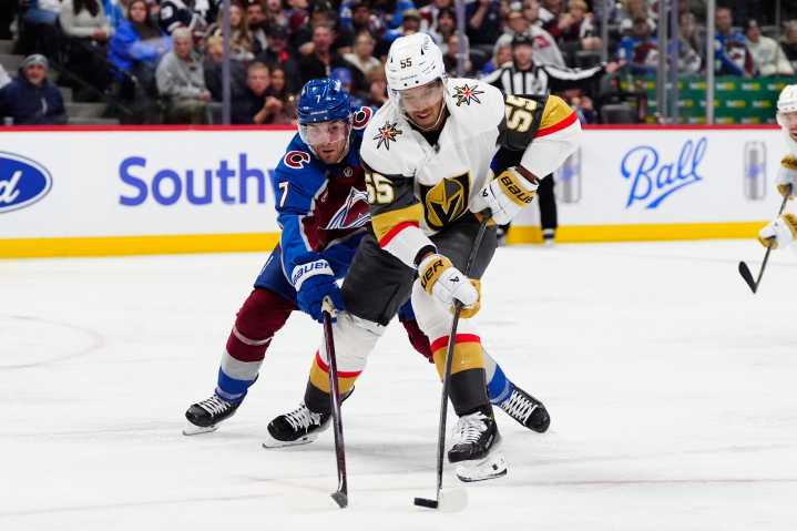 NHL Predictions: Oct. 31 Colorado Avalanche vs Vegas Golden Knights