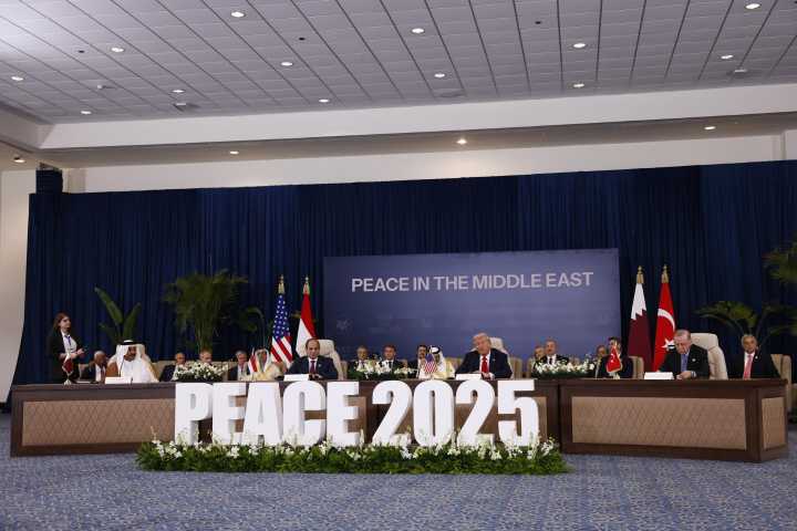 Trump y sus homólogos de Egipto, Catar y Turquía firman el fin de la guerra en Gaza