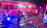 3 injured in early morning Las Vegas house fire