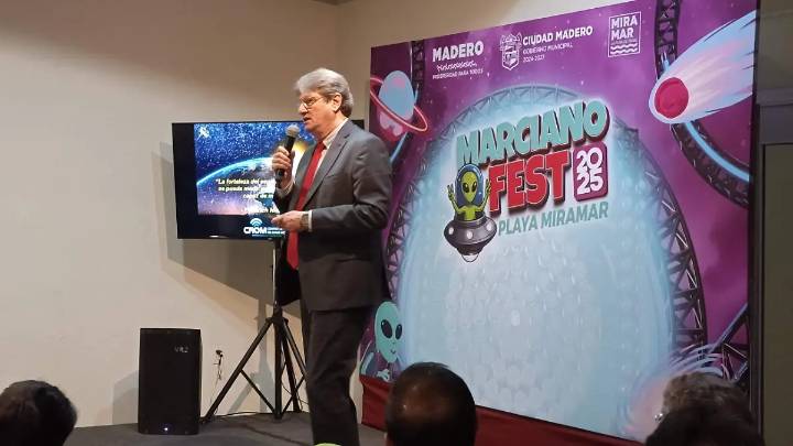 De la leyenda a la ciencia: dan conferencia sobre el fenómeno ovni en el Marciano Fest de Ciudad Madero