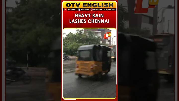 Heavy Rain Hits Chennai; IMD Predicts Thunderstorms And Lightning
